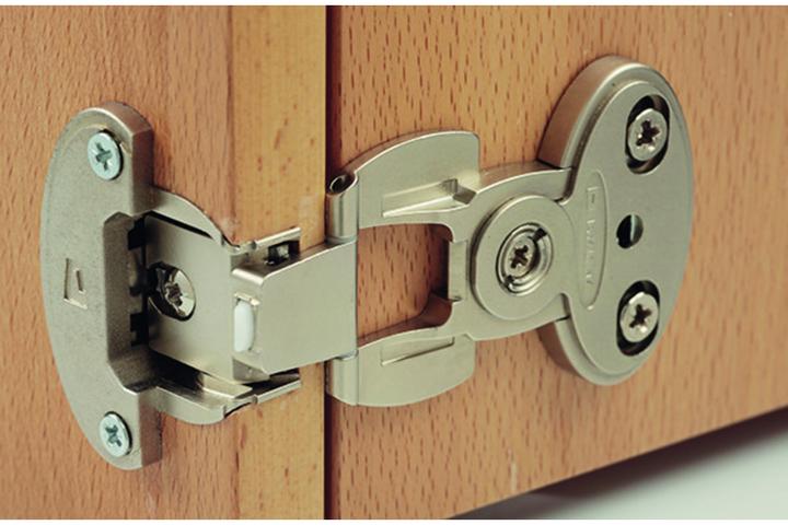 Actual product image Prämeta Single-axis inner pot hinges (Corner connectors, Connection fitting, 1 pcs.)