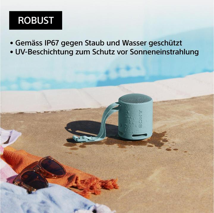 Actual product image Sony SRS-XB100 (16 h, Rechargeable battery operated)