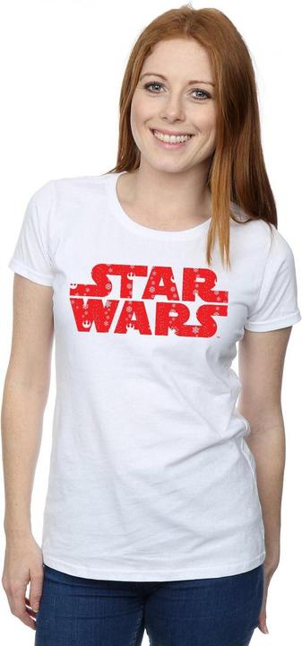 Image du produit Star Wars - T-shirt CHRISTMAS LOGO - Femme (L)