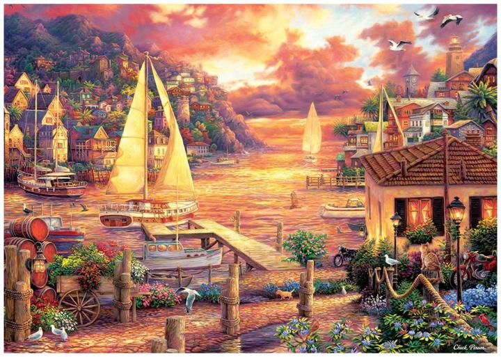 Immagine prodotto Heidi Cheese Line HeiDi Art Puzzle 3000 pz. 5524 Il mare d'oro di Chuck Pinson (3000 pezzi)