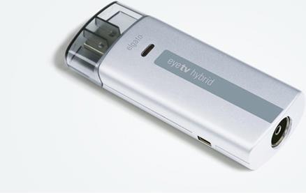 Produktbild Elgato TV-Stick EyeTV hybrid (USB 2.0, DVB-T, DVB-C, analoges Fernsehsignal)