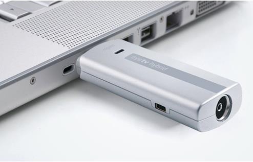 Produktbild Elgato TV-Stick EyeTV hybrid (USB 2.0, DVB-T, DVB-C, analoges Fernsehsignal)
