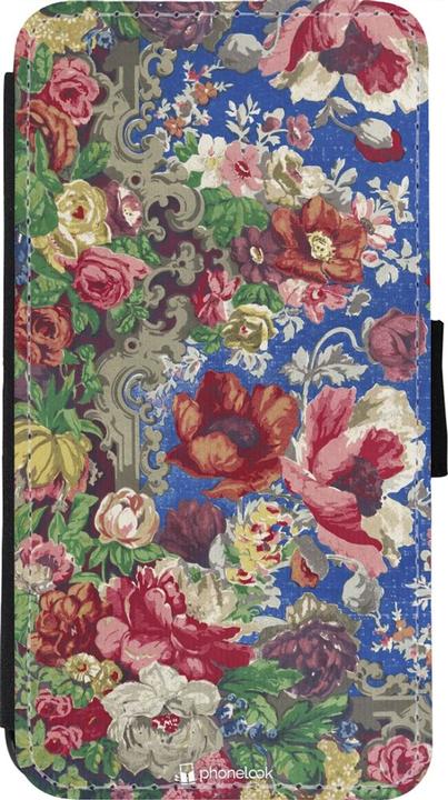 Produktbild PhoneLook Hülle Wallet schwarz Vintage Art Flowers (Apple iPhone 11 Pro)