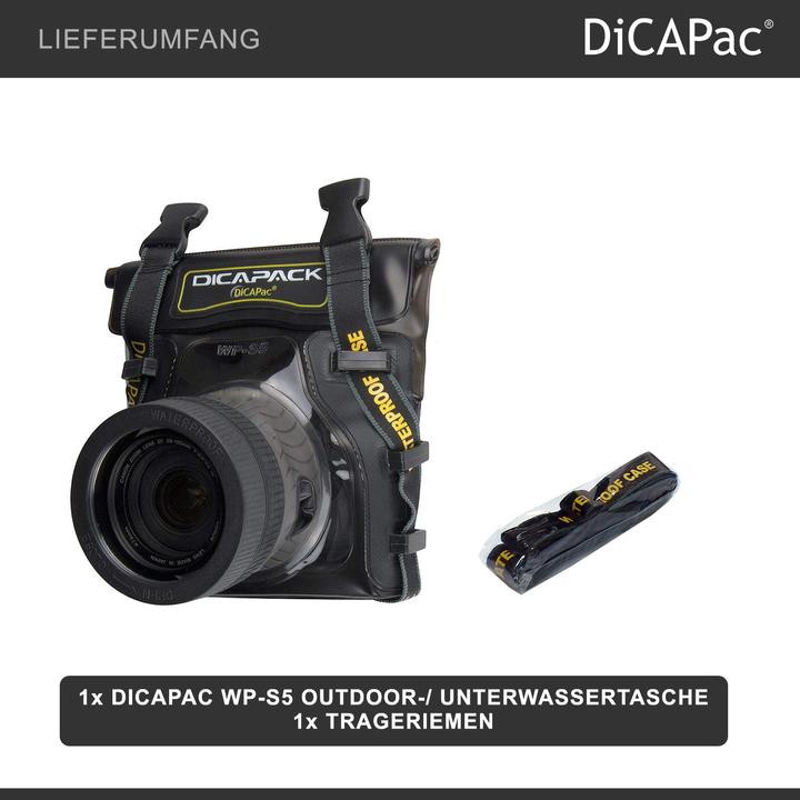 Actual product image DiCAPac Wp-S5 (Camera inner pocket, 1 l)