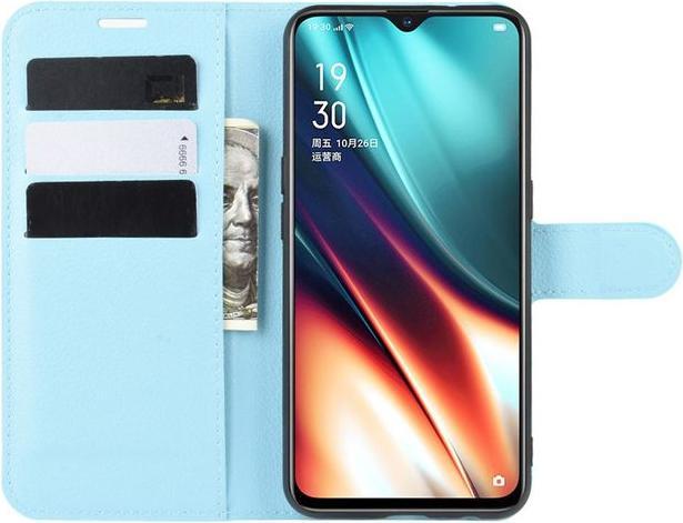 Productafbeelding MU Classic Litchi Leren Boekomslag Serie (Realme XT, Realme X2)