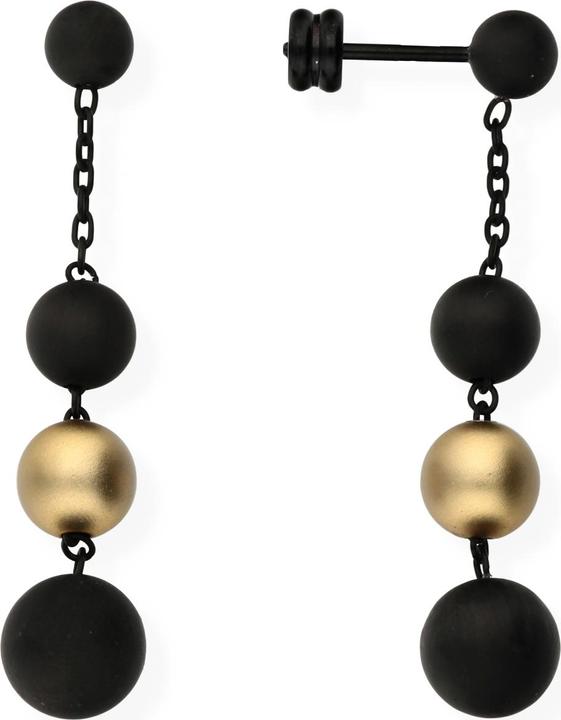 PVD black, PVD yellow gold