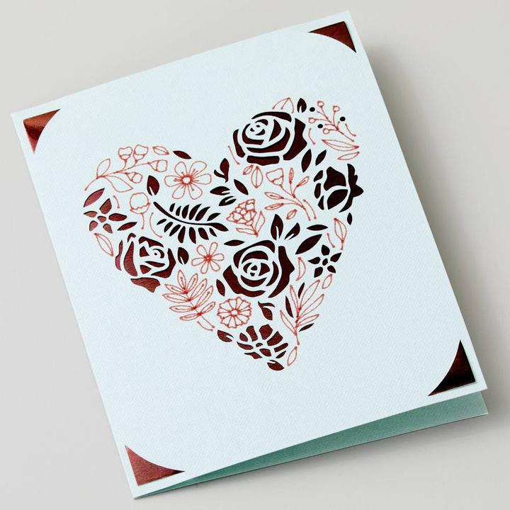 Actual product image Cricut Insert Cards Rainbow R40 12,1cm x 16,8cm 30-pack (P)