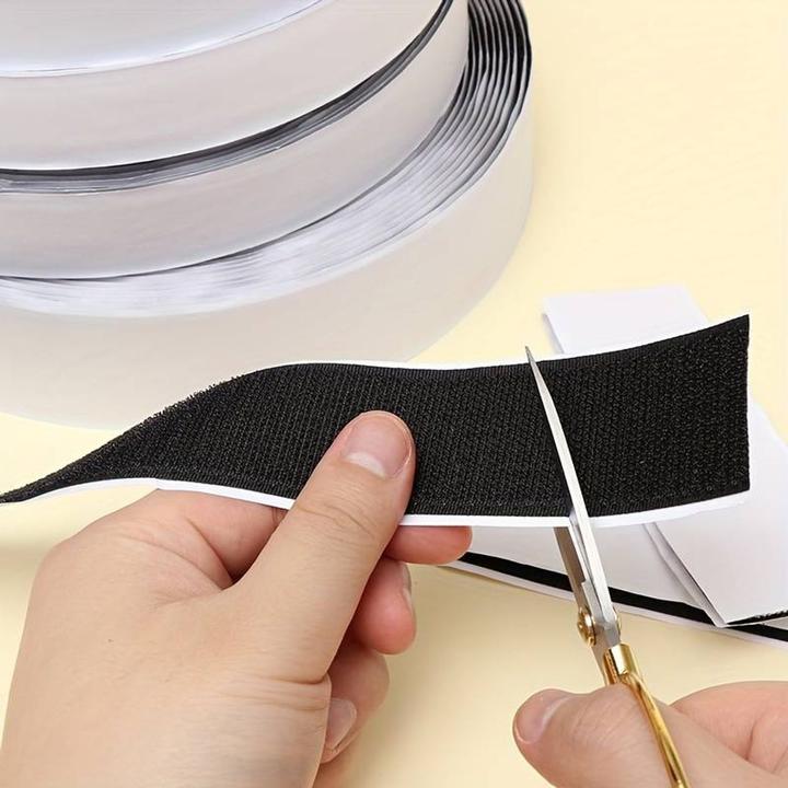Actual product image König Design Velcro tape extra strong self-adhesive Dimensions selectable Velcro fastener 15 - 50 mm (20 mm)