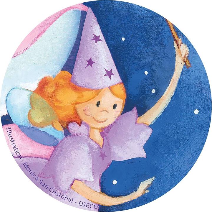 Actual product image Djeco The fairy and the unicorn (36 pieces)