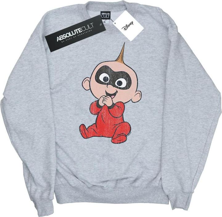 Actual product image Disney Mens Incredibles 2 Jack Jack Sweatshirt (L)