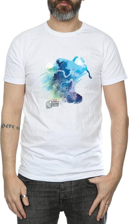 Actual product image Mens Thor Art Burst T-Shirt (XXL)