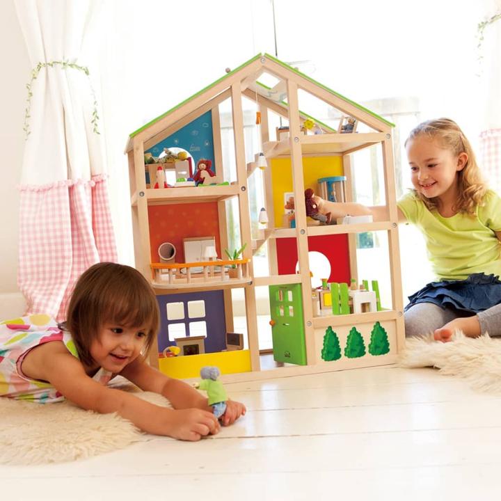 Actual product image Hape Four-season house furnished