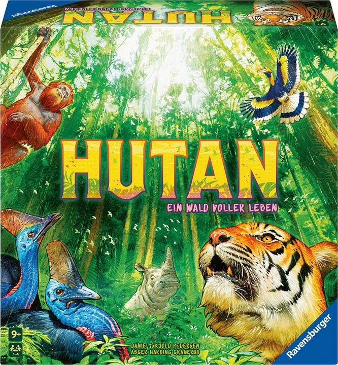 Produktbild Ravensburger 24747 HUTAN - Taktikspiel für die ganze Familie, für 1-4 Personen ab 8 Jahren (Deutsch)