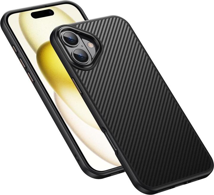Actual product image Ueli Express MagSafe Carbon Fibre Optics Case (Apple iPhone 16)