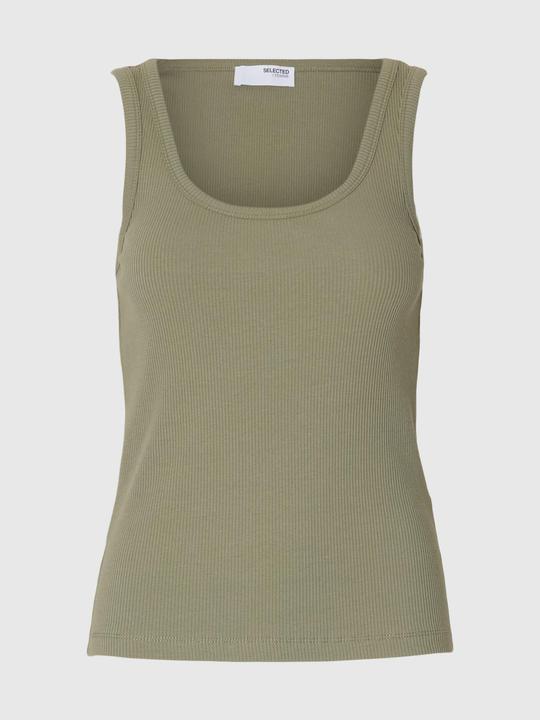 Immagine prodotto Selected Femme Rippmuster Baumwoll Tanktop (S)