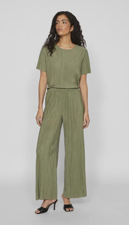 Actual product image Vila Ribbed trousers with wide leg (XS)