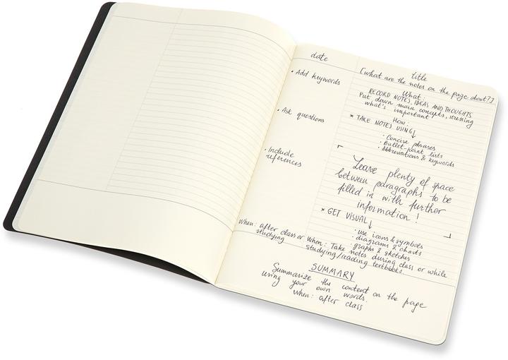 Produktbild Moleskine Notizheft Studium (A4, Speziallineatur, Weicher Einband)