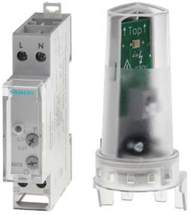Produktbild Siemens SIEM 7LQ2300 DAEMMERUNGSSCHALTER MIT LICHTSENSOR 230 V,50/60 HZ,1TE,100KLUX IP 3