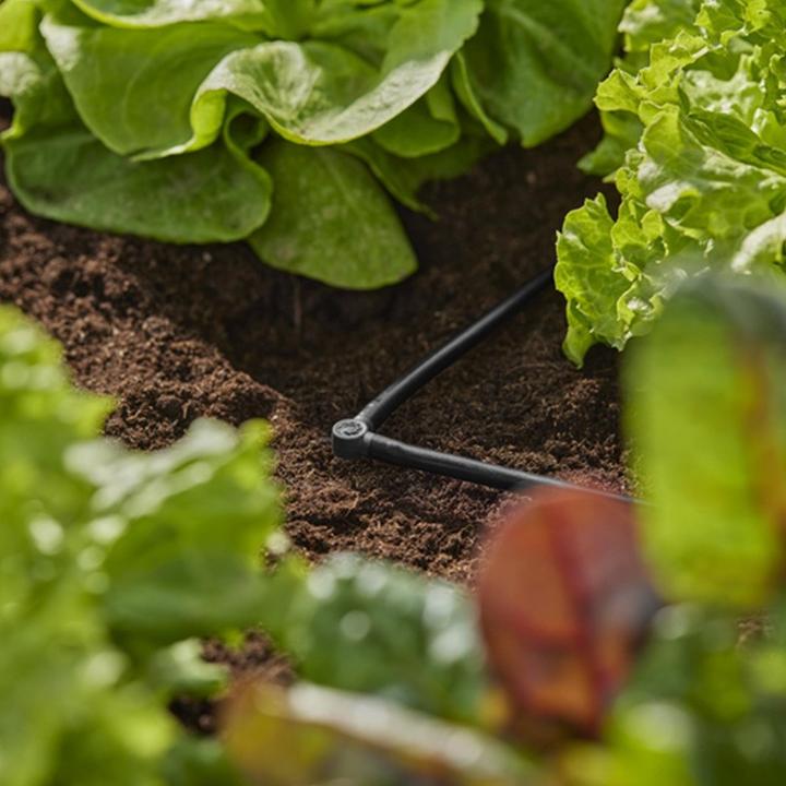 Produktbild Gardena Micro-Drip-System L-Stück (Tropfbewässerung Verbinder + Abzweiger)