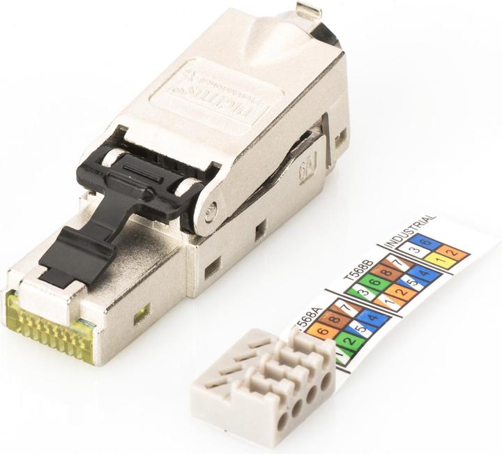 Image du produit Digitus Connecteur RJ45 blindé (Câble réseau Connecteur)