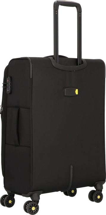 Immagine prodotto D&N Travel Line 9704 Set di valigie a 4 ruote, 3 pezzi con ripiegamento elastico (220 l, XL (da 115l))