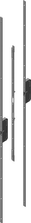 Produktbild KFV Stulpgarnitur für MFV-One Reparaturen,Schwenkhaken,Flachstulp 20mm,Edelstahl (Türgriff)