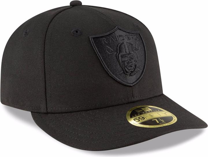 Produktbild New Era 59Fifty Low Profile Las Vegas Raiders (7 1/4)