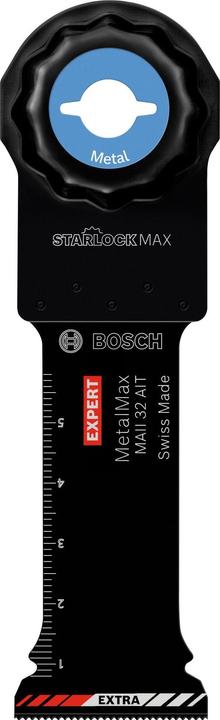 Bosch Professional Zubehör EXPERT MetalMax MAII 32 AIT Blatt für Multifunktionswerkzeuge, 70 x 32 mm