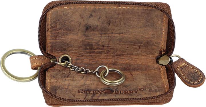 Greenburry Vintage Schlüsseletui Leder 8,5 cm