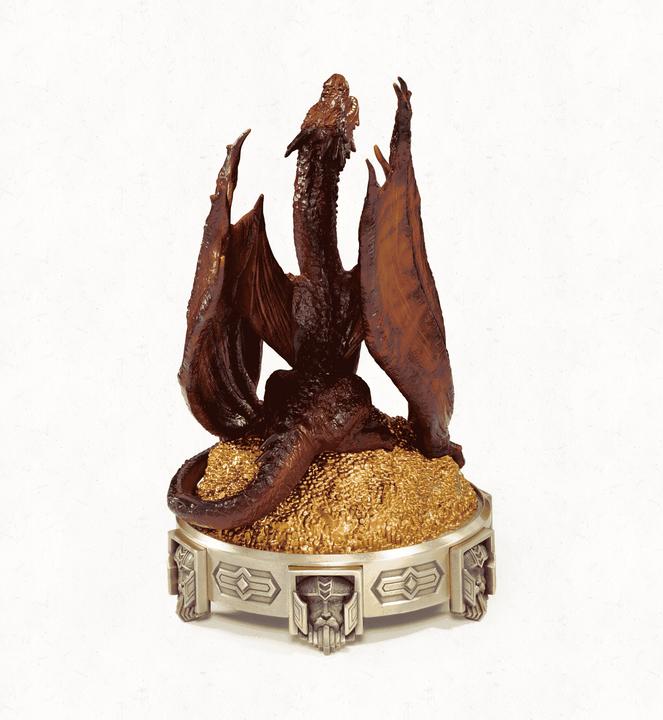 Immagine prodotto Noble Collection Lo Hobbit - Desolazione di Smaug: Smaug - con bruciatore d'incenso