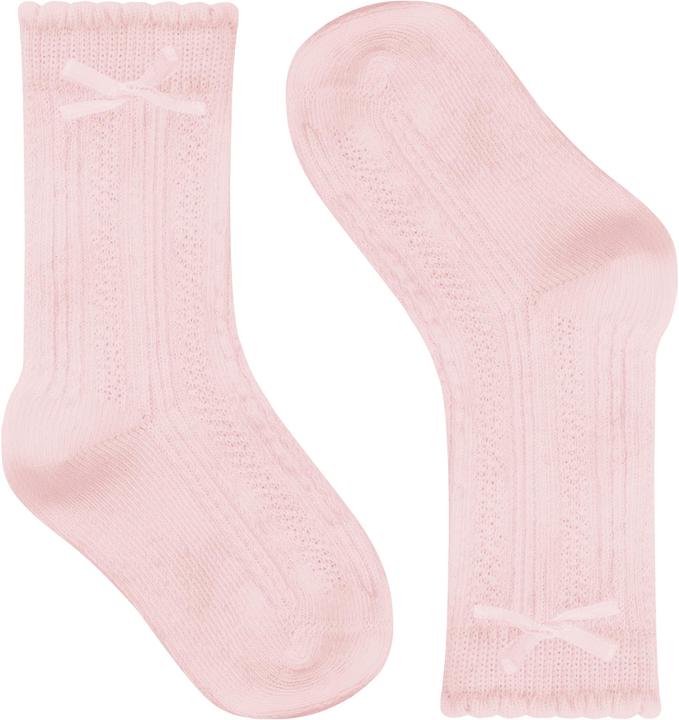 Immagine prodotto Normani 4 paia di calzini per bambini con fiocco - 9591 (confezione da 4, 19 - 22)