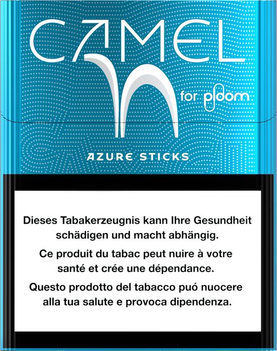 Immagine prodotto Ploom Bastoncini azzurri di cammello (mentolo)