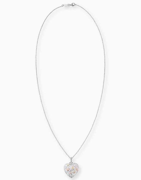 Image du produit Engelsrufer Collier coeur arbre de vie (Argent 925 plaqué platine, 50 cm)