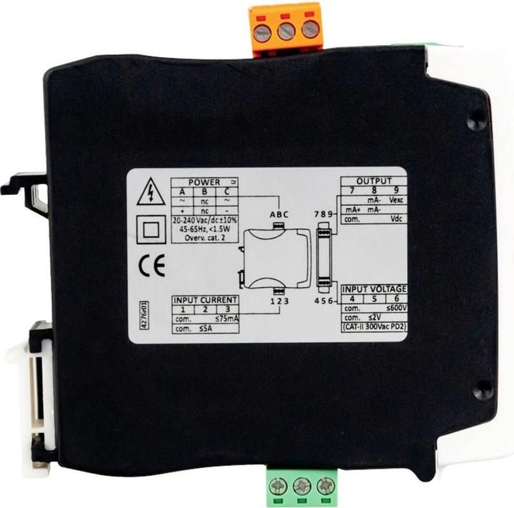 Actual product image PCE Instruments PCE-SCI-E Top-hat rail measuring device
