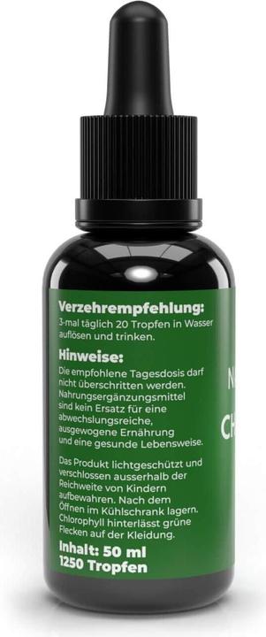 Image du produit VeLife Chlorophyll Tropfen (1 pièce(s), Gouttes, 128 g)