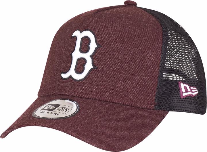 New Era Trucker Heather Boston Sox (One Size)