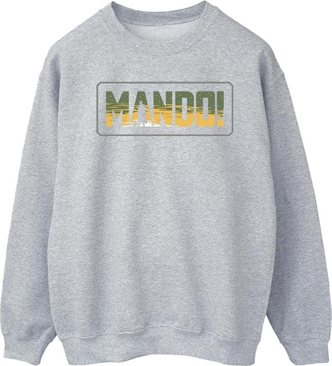 Immagine prodotto Star Wars The Mandalorian Mando Cutout Felpa Uomo (M)