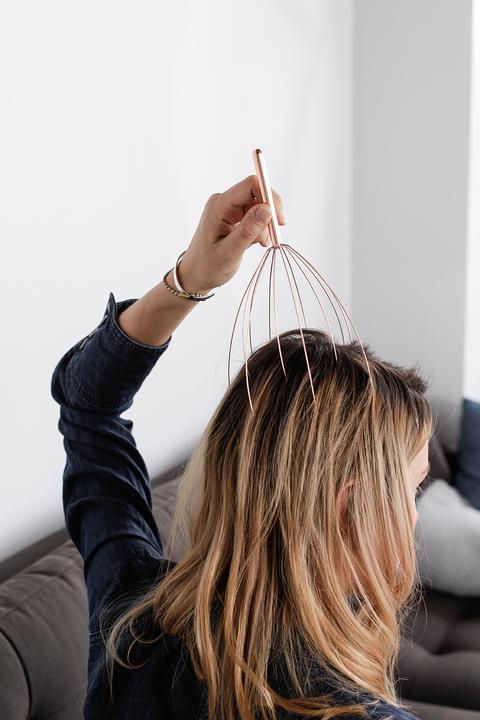 Actual product image Kikkerland Head Massager