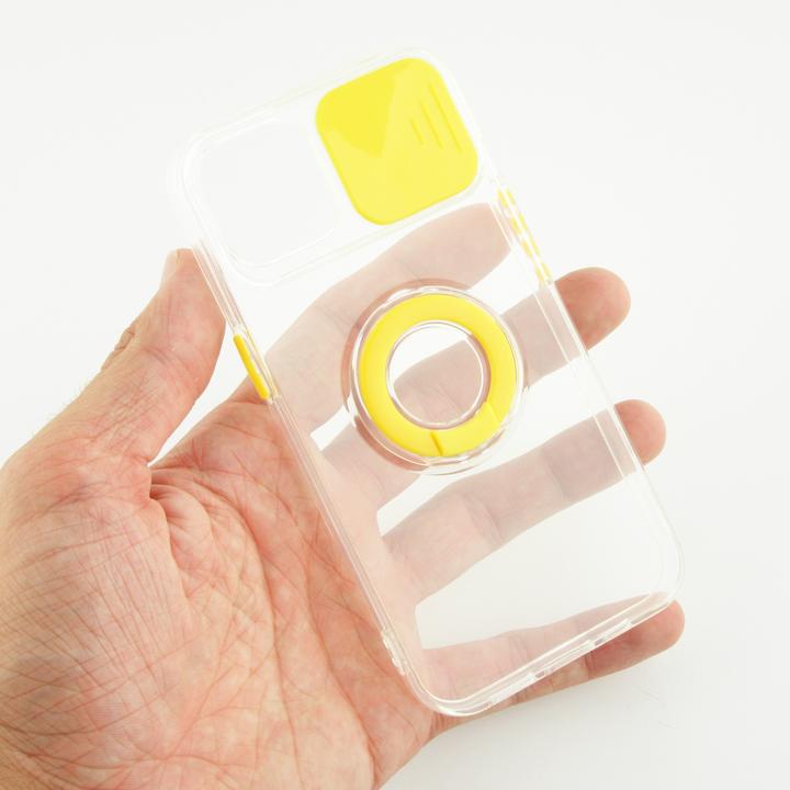 Produktbild PhoneLook Hülle mit Kamera-Slider und Ring (Apple iPhone 14)