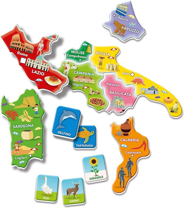 Immagine prodotto Clementoni Geo Puzzle Magnetico Italia