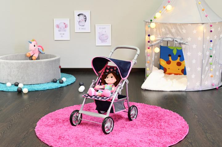 Produktbild Knorrtoys Puppenbuggy Liba - "Pink Hearts"