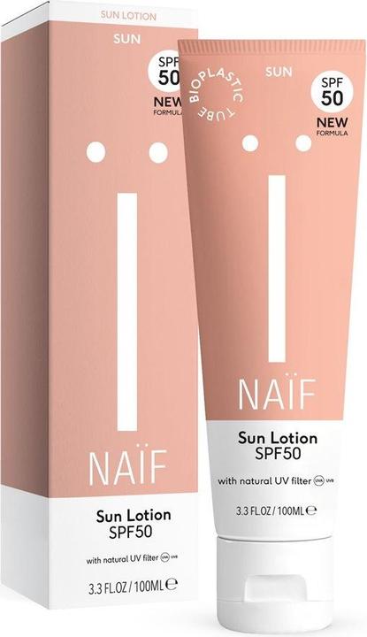 Produktbild Naïf Sonnencreme (Sonnencreme, SPF 50, 100 ml, 1 g)