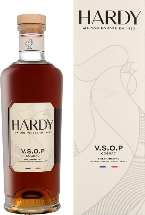 Immagine prodotto Hardy Cognac Hardy V.S.O.P Fine Champagne Cognac 40% Vol. 0,7l in confezione regalo