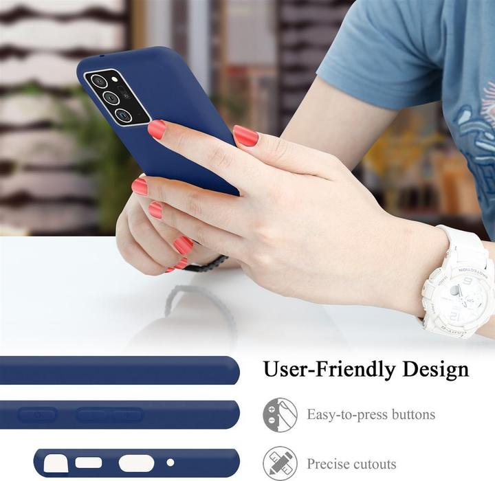 Immagine prodotto Cadorabo Copertura della cassa del silicone liquido TPU (Samsung Galaxy Note 20+)