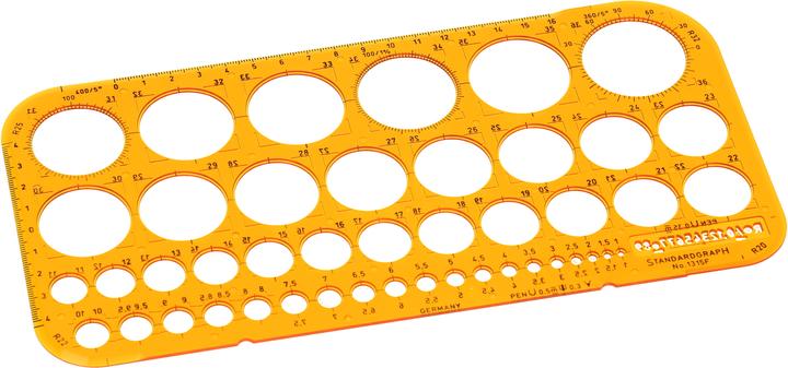 Produktbild Kreis-Schablone (260 mm)