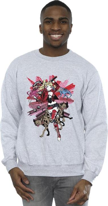 Produktbild Harley Quinn Hyänen Baumwoll Sweatshirt (4XL)