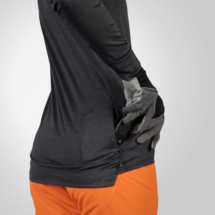 Immagine prodotto Endura Maglia SingleTrack da donna (manica lunga) (M)