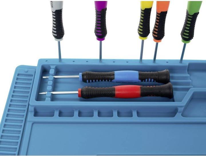 Actual product image Velleman SILICONE SOLDERING MAT - 450 x 300 mm (Storage)