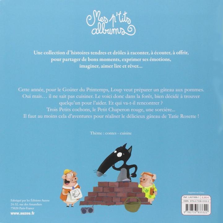 Immagine prodotto Le loup qui découvrait le pays des contes (Francese, Lallemand Orianne, Thuillier Eléonore, 2015)