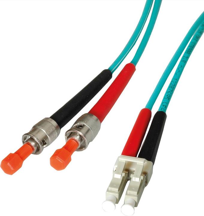 Produktbild Leoni LWL-Patchkabel OM3 (S/FTP, CAT6a, 10 m)